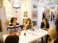 Встреча с дизайнерами наборов для вышивания Panna Ильиной А.  и Хромовой М