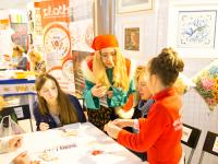 Встреча с дизайнерами наборов для вышивания Panna Ильиной А.  и Хромовой М