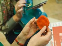 Wolla наборы в технике шерстяная акварель. Gamma инструкменты и шерсть для валяния