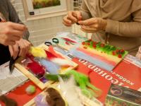 Wolla наборы в технике шерстяная акварель. Gamma инструкменты и шерсть для валяния