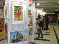 Выставка творческих работ и детских рисунков