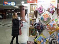 Выставка творческих работ и детских рисунков