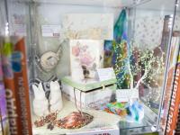 Выставка творческих работ и детских рисунков