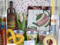 Выставка творческих работ и детских рисунков