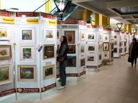 Выставка творческих работ и детских рисунков