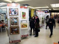 Выставка творческих работ и детских рисунков