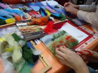 Презентация Gamma, Woolla. Товары для валяния, наборы в технике Шерстяная акварель